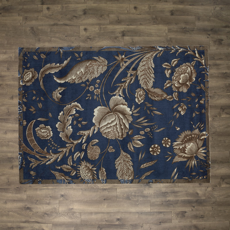 Waverly Artisinal Delight "Fanciful" Blue/Indigo Area Rug & Reviews